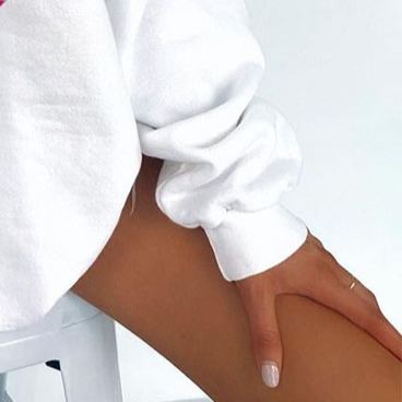 Demon Slayer Nezuko Print Long Sleeve Retro Sweatshirt