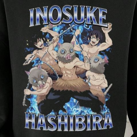 [Copy]Demon Slayer Kokushibo Anime Print Hoodie