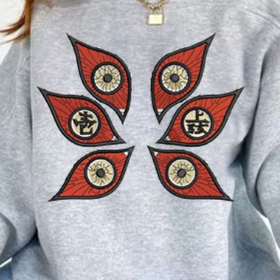 [Copy]Demon Slayer Hashibira Inosuke Print Long Sleeve Sweatshirt