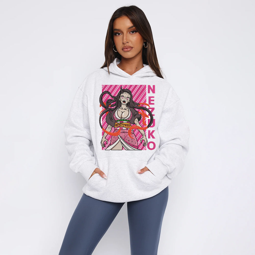 Demon Slayer Kamado Nezuko Anime Print Hoodie