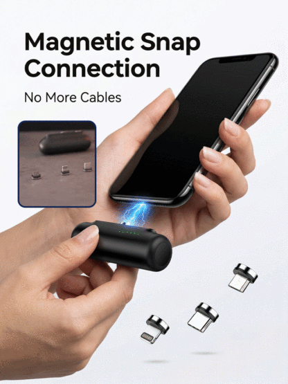 [Limited-time offer: Universal Magnetic Power Bank with Three Interfaces]