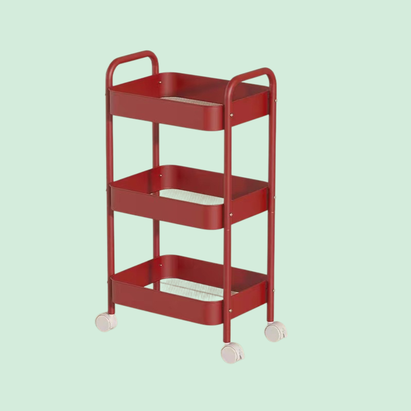  Removable Rolling Organizer Cart for Kitchen, Bathroom, Bedroom, and Dormitory