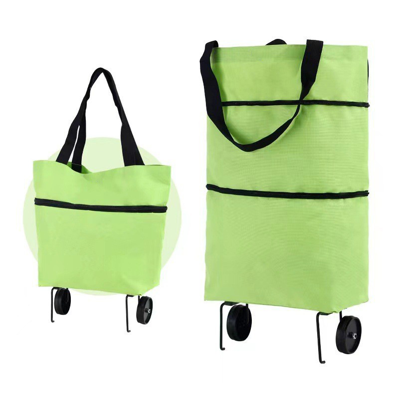 Foldable, retractable, waterproof shopping cart