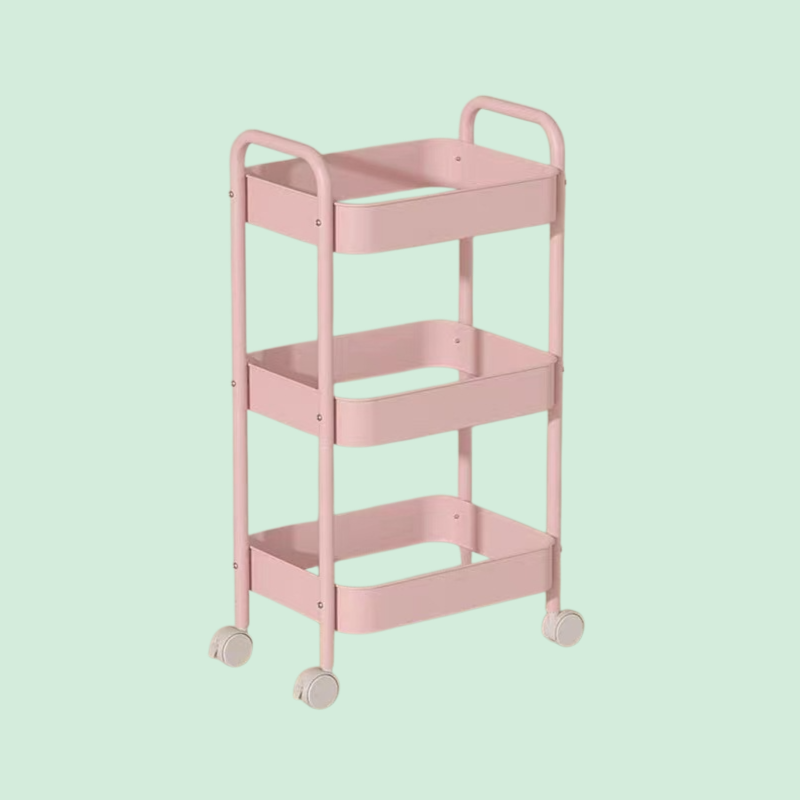  Removable Rolling Organizer Cart for Kitchen, Bathroom, Bedroom, and Dormitory