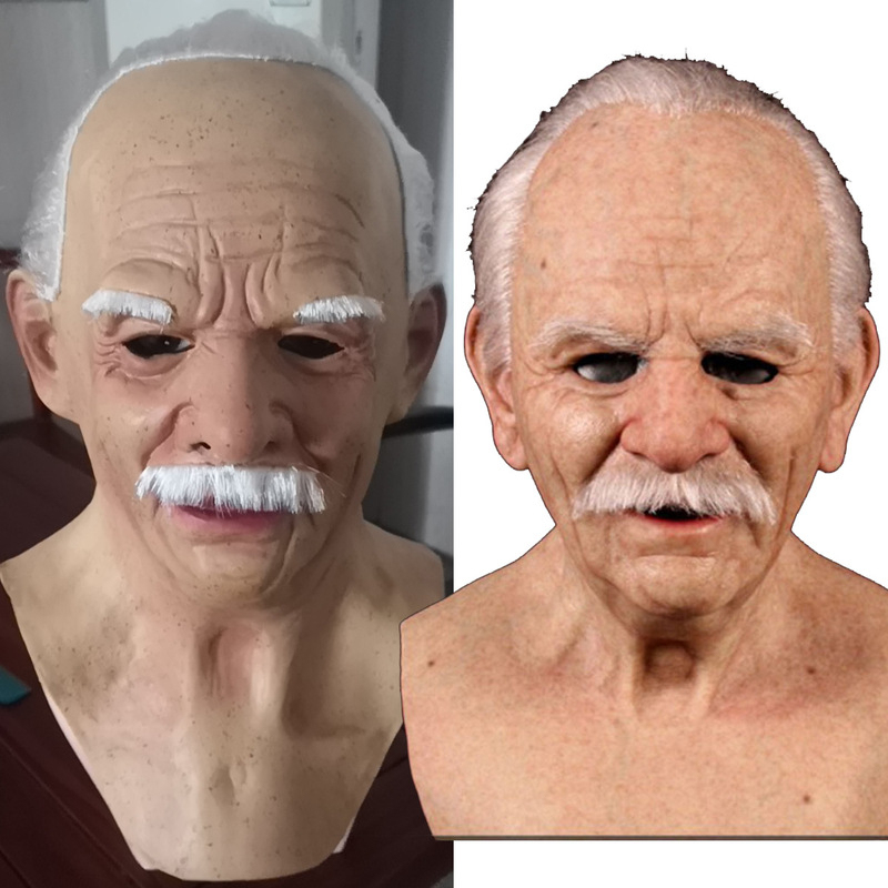 🎭 Movie-Grade 1:1 Realistic Silicone Mask (Medical-Grade, 25°C Cooling Gel & Hand-Planted Hair)