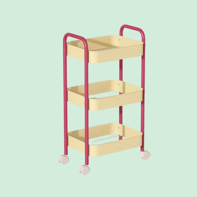  Removable Rolling Organizer Cart for Kitchen, Bathroom, Bedroom, and Dormitory