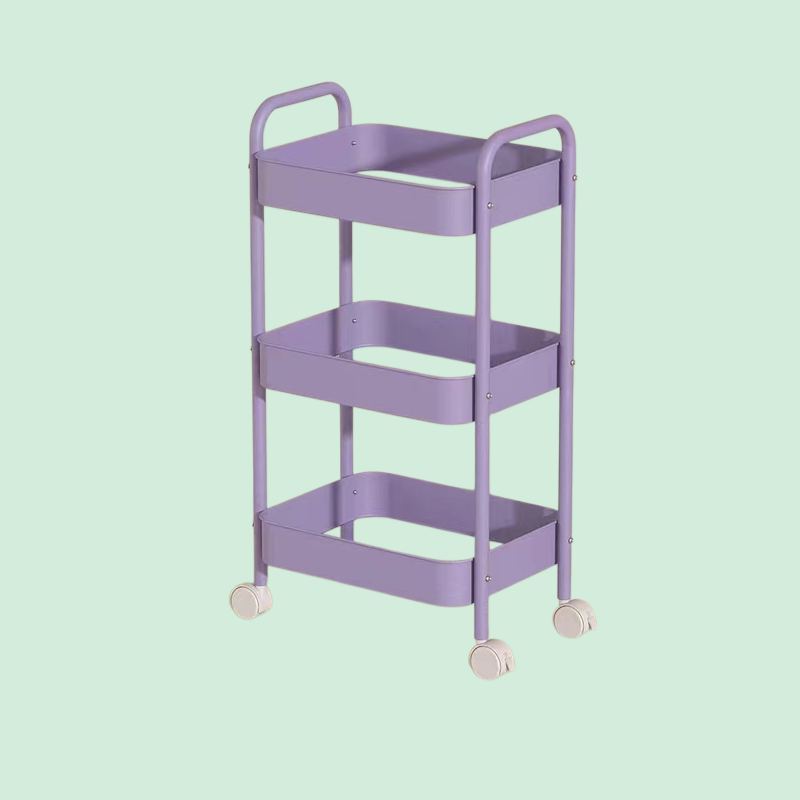  Removable Rolling Organizer Cart for Kitchen, Bathroom, Bedroom, and Dormitory