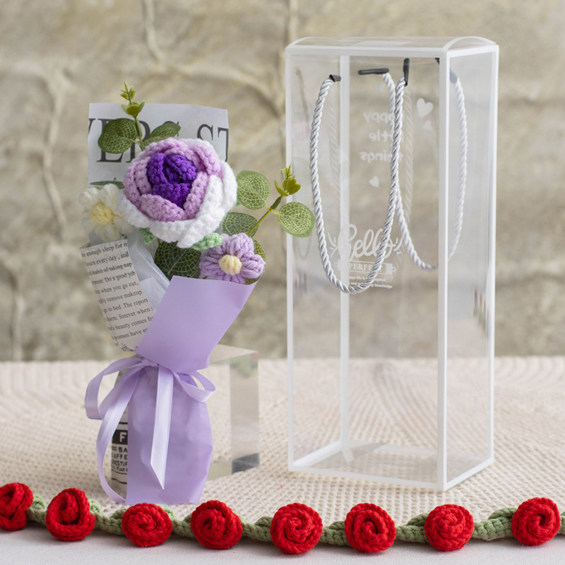 Handmade Crocheted Bouquet With gift box