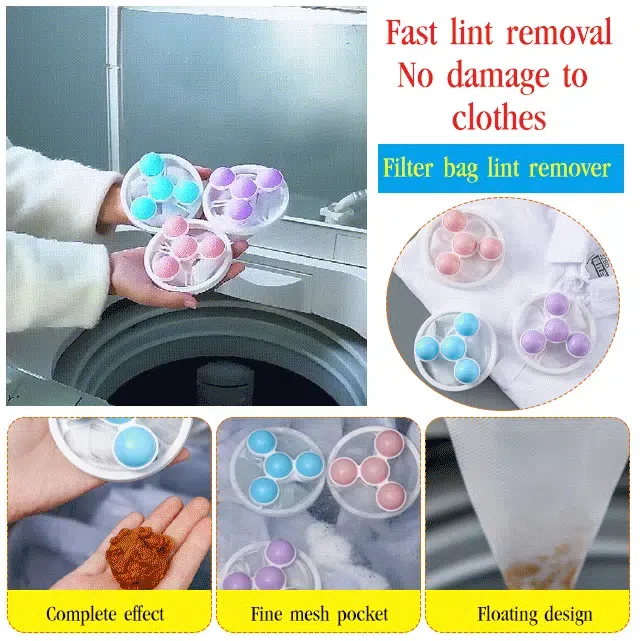 Clean Spinning Laundry Ball