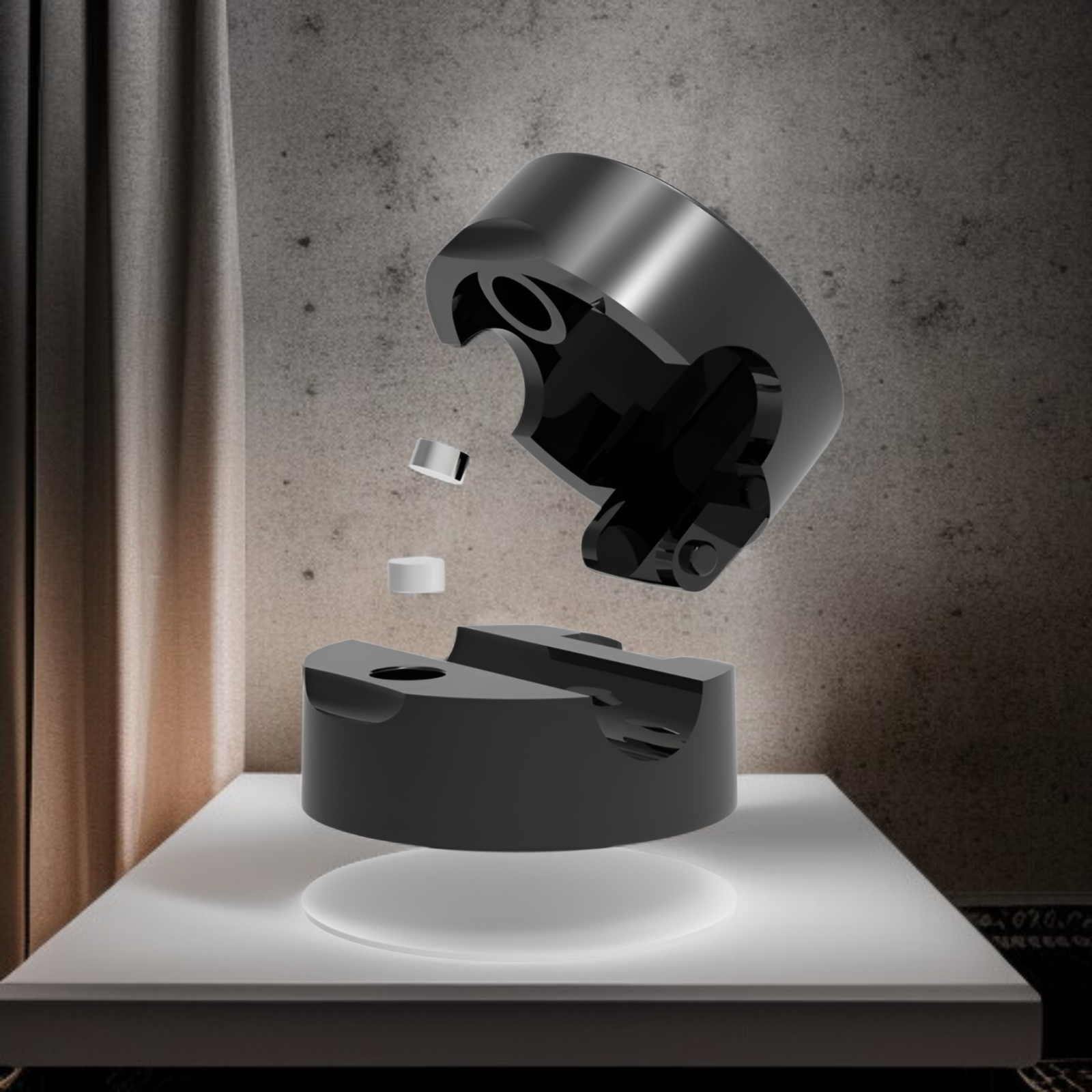 Magnetic cable organizer