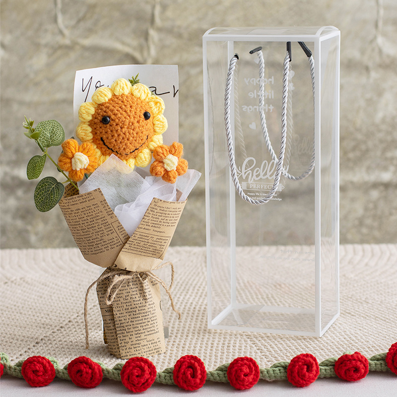 Handmade Crocheted Bouquet With gift box