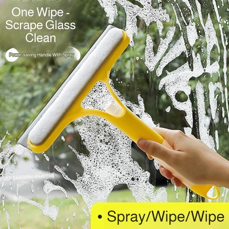 Threeinone glass scraper countertop window mirror scraper cleaning tools