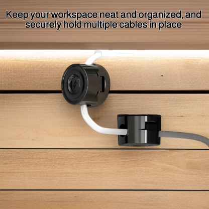 Magnetic cable organizer