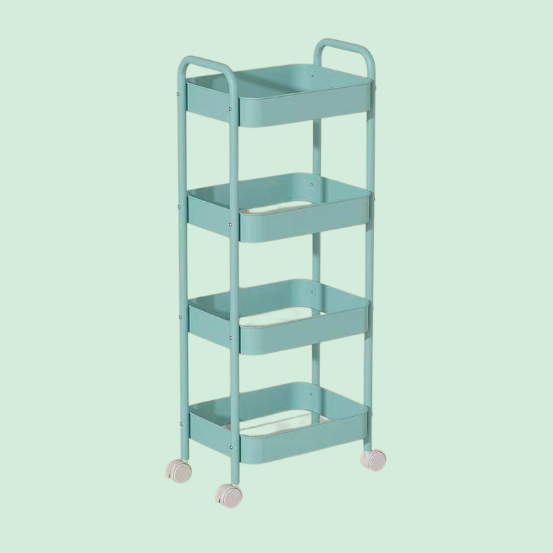  Removable Rolling Organizer Cart for Kitchen, Bathroom, Bedroom, and Dormitory