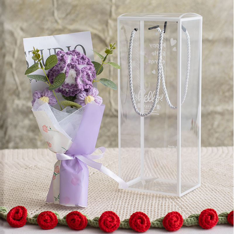 Handmade Crocheted Bouquet With gift box