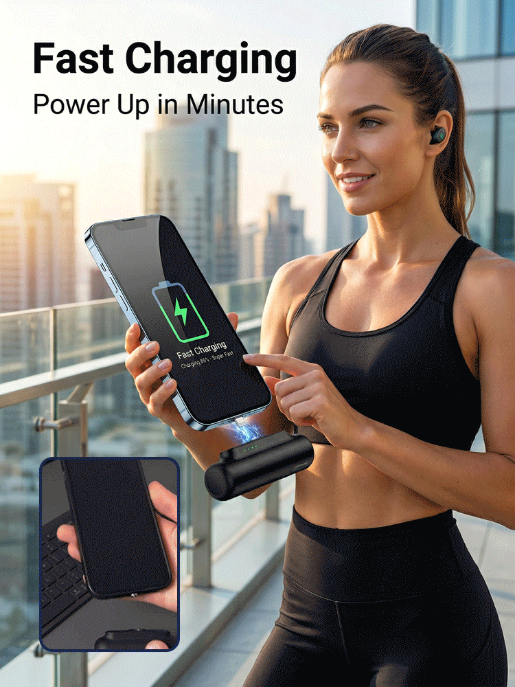 [Limited-time offer: Universal Magnetic Power Bank with Three Interfaces]