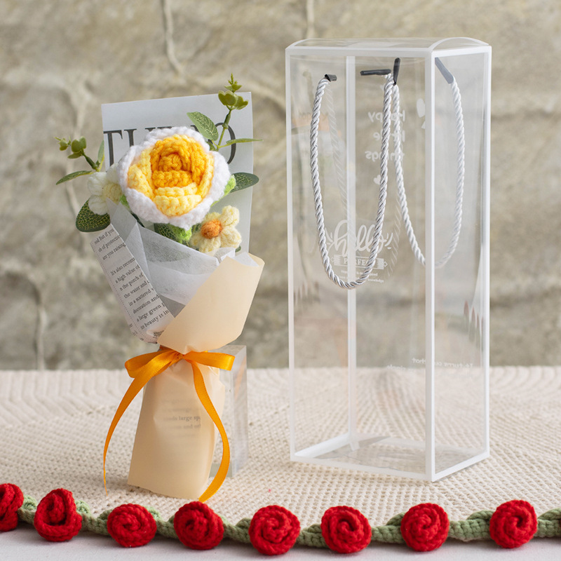 Handmade Crocheted Bouquet With gift box