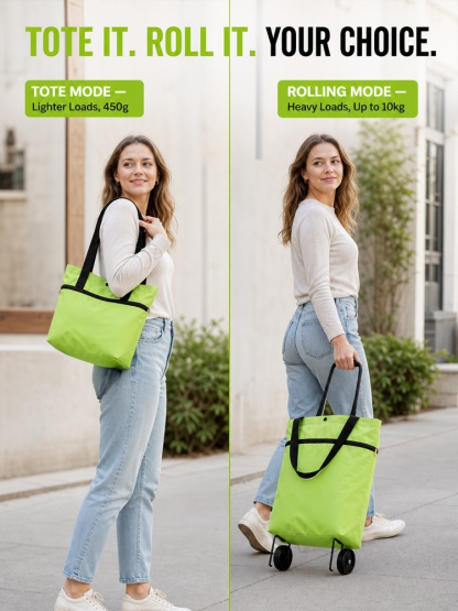 Foldable, retractable, waterproof shopping cart