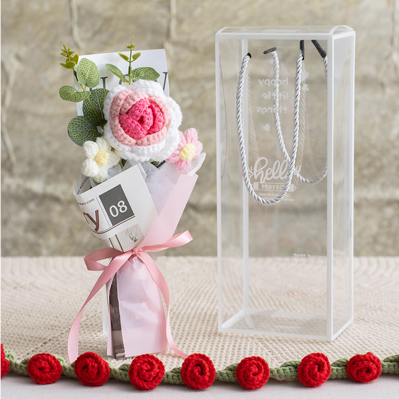 Handmade Crocheted Bouquet With gift box