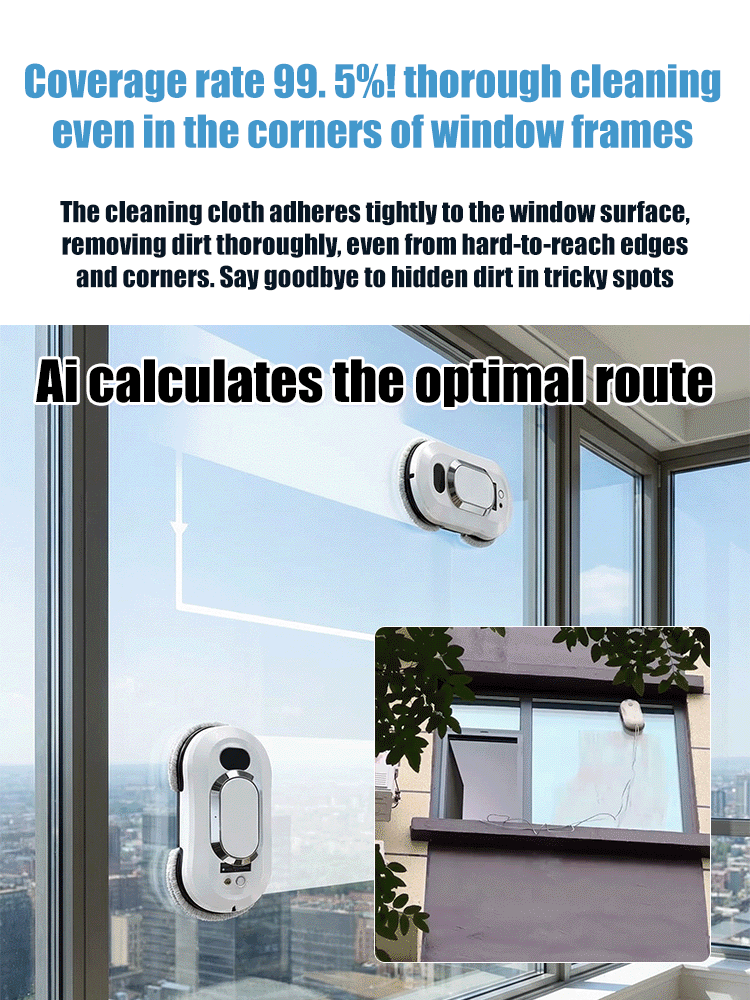 Fully Automatic Electric Window Cleaning Robot