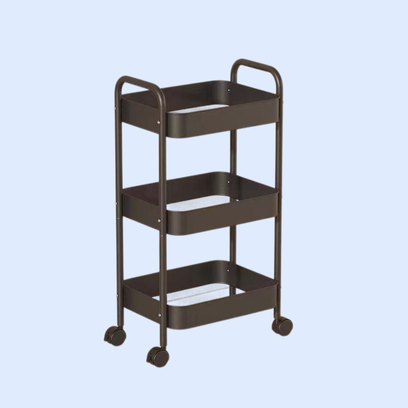  Removable Rolling Organizer Cart for Kitchen, Bathroom, Bedroom, and Dormitory