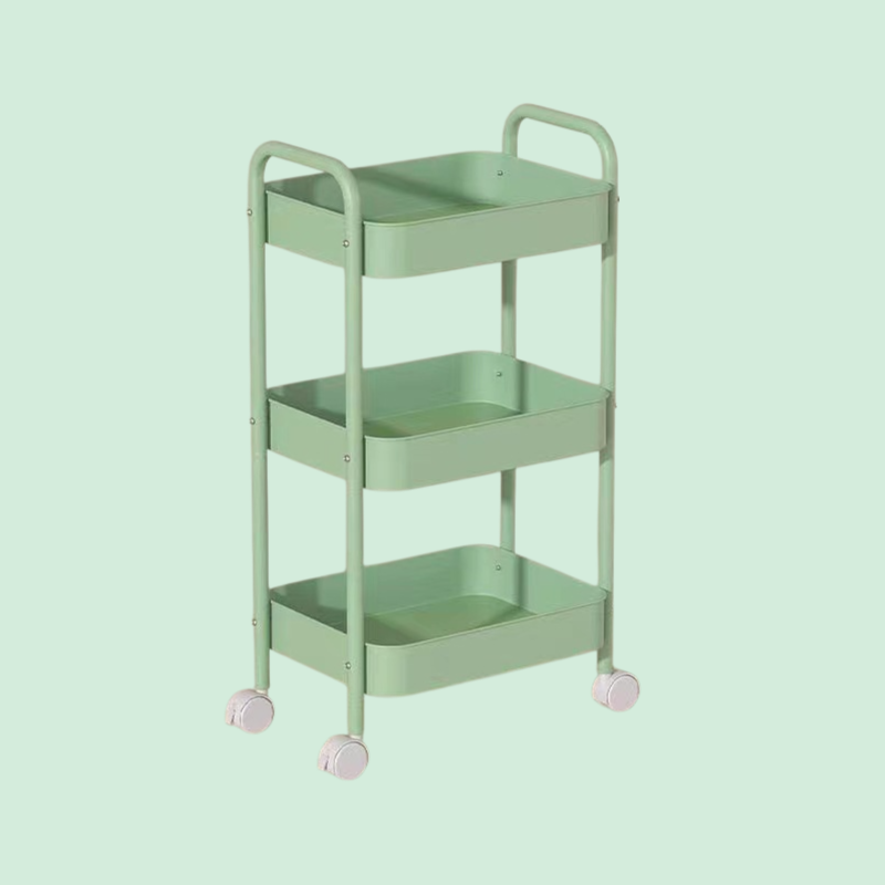  Removable Rolling Organizer Cart for Kitchen, Bathroom, Bedroom, and Dormitory