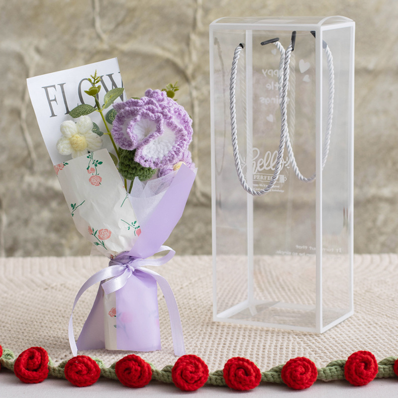 Handmade Crocheted Bouquet With gift box