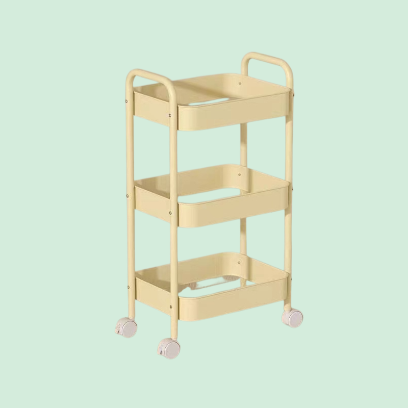  Removable Rolling Organizer Cart for Kitchen, Bathroom, Bedroom, and Dormitory
