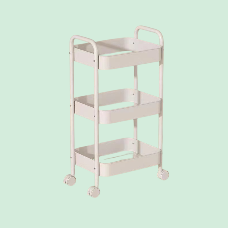  Removable Rolling Organizer Cart for Kitchen, Bathroom, Bedroom, and Dormitory