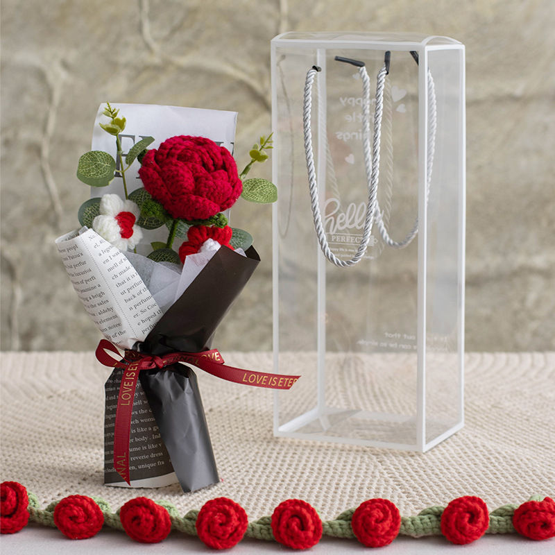 Handmade Crocheted Bouquet With gift box