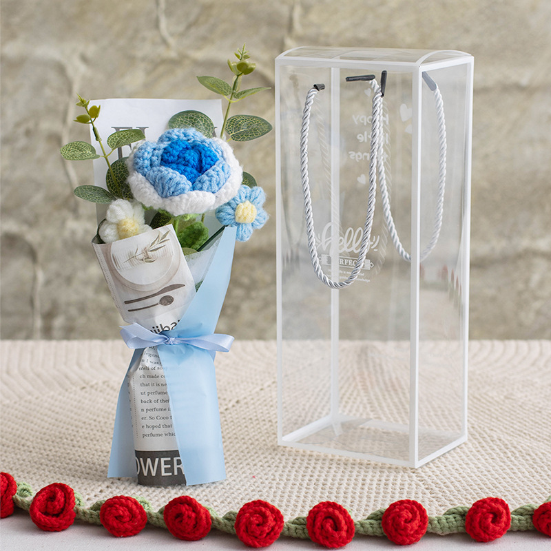 Handmade Crocheted Bouquet With gift box