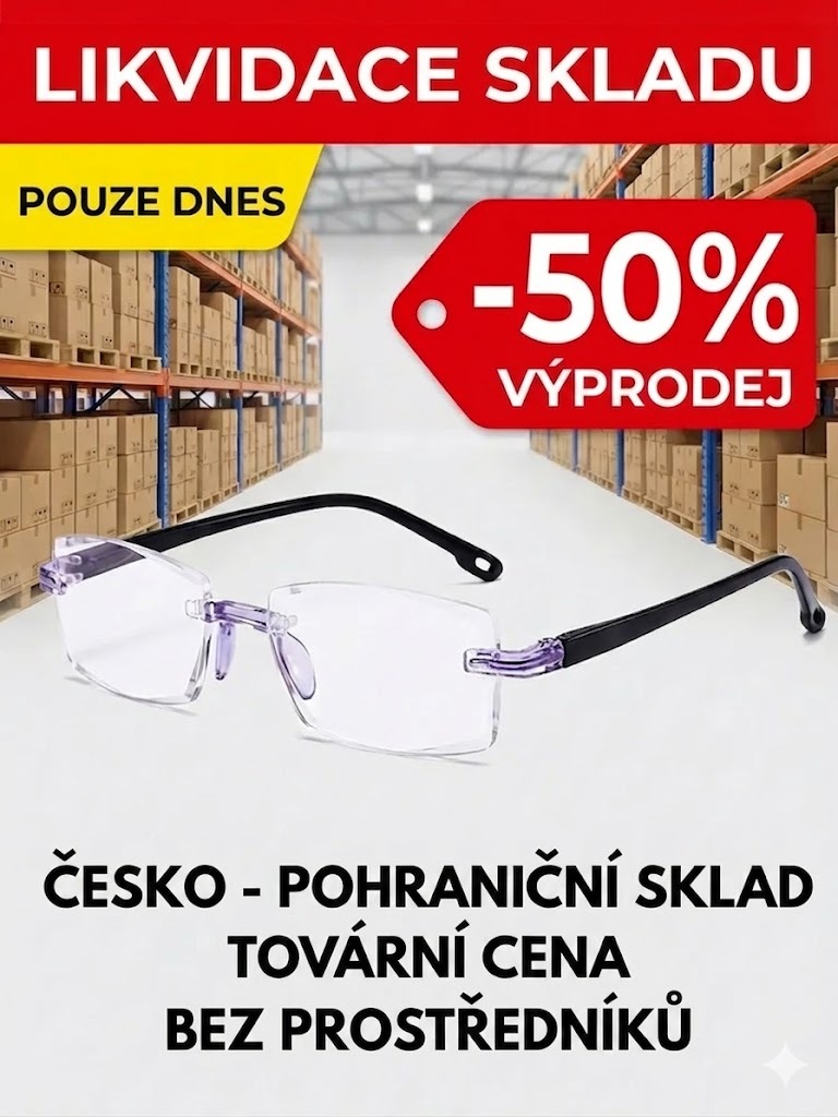 Čtecí brýle s vysokým rozlišením: 1+1 ZDARMA✨Poslední kusy skladem v ČR! 