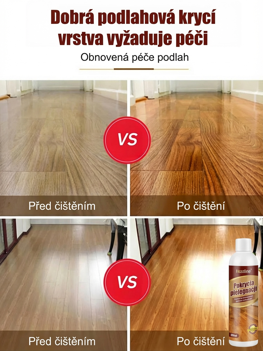 【Zářící až zářivý】Koncentrovaný přípravek na čištění podlah