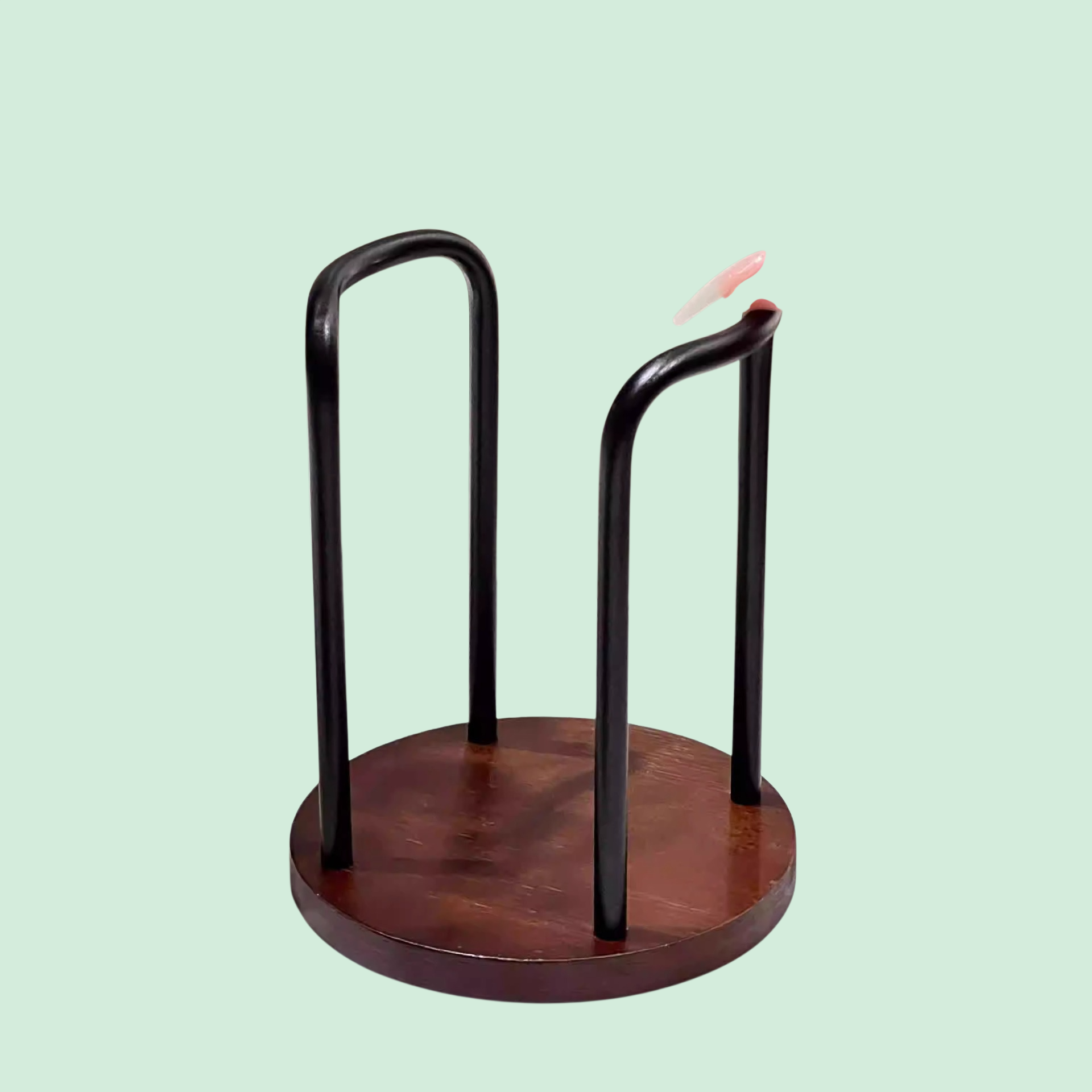 Dřevěný dávkovač kelímků do kanceláře, multifunkční stojan na kelímky