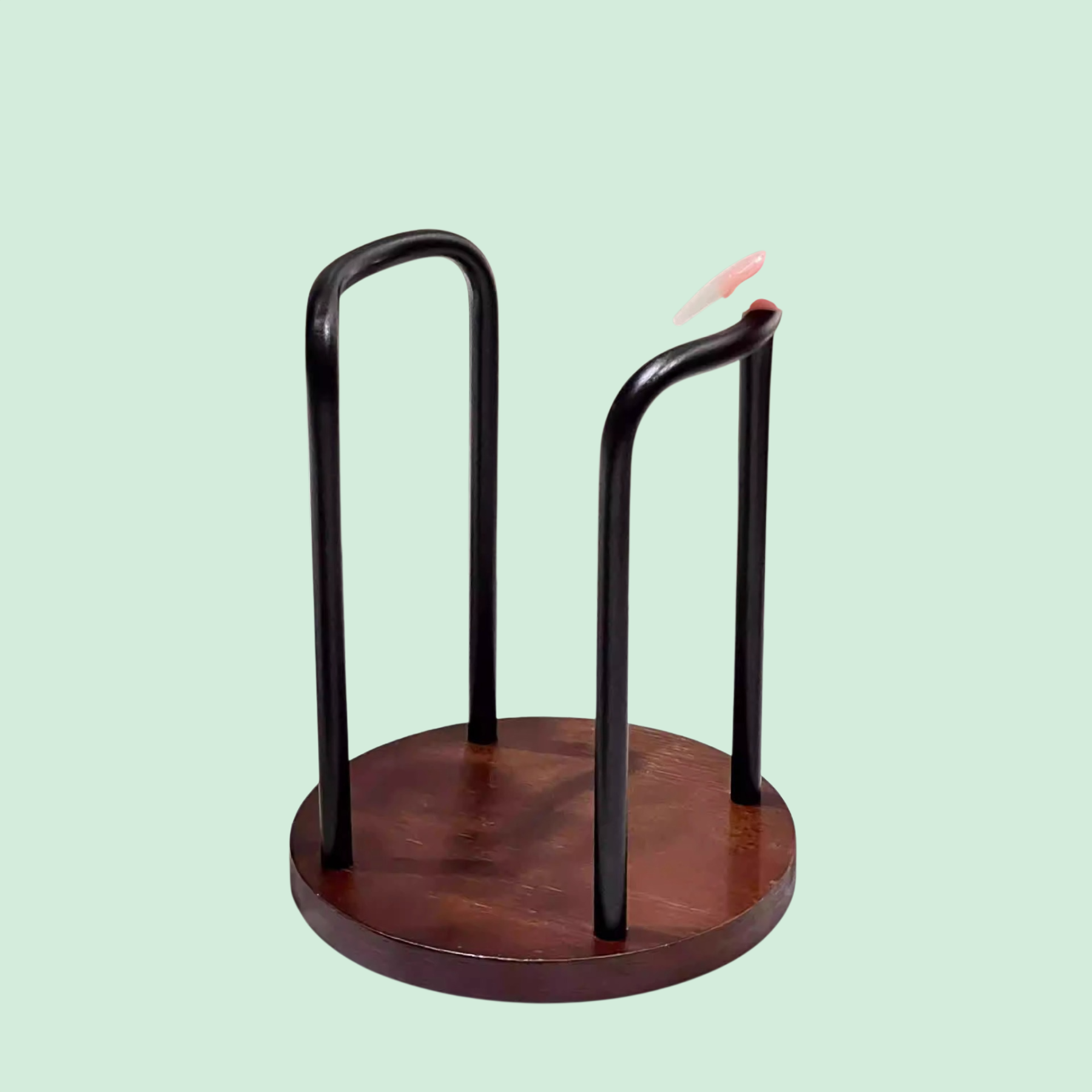 Dřevěný dávkovač kelímků do kanceláře, multifunkční stojan na kelímky