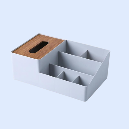 Stojan na kosmetiku a péči o pleť s boxem proti prachu