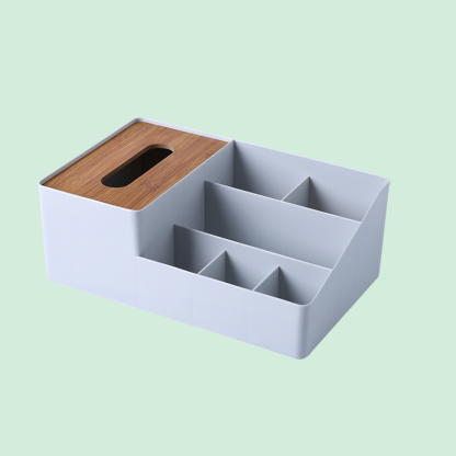 Stojan na kosmetiku a péči o pleť s boxem proti prachu