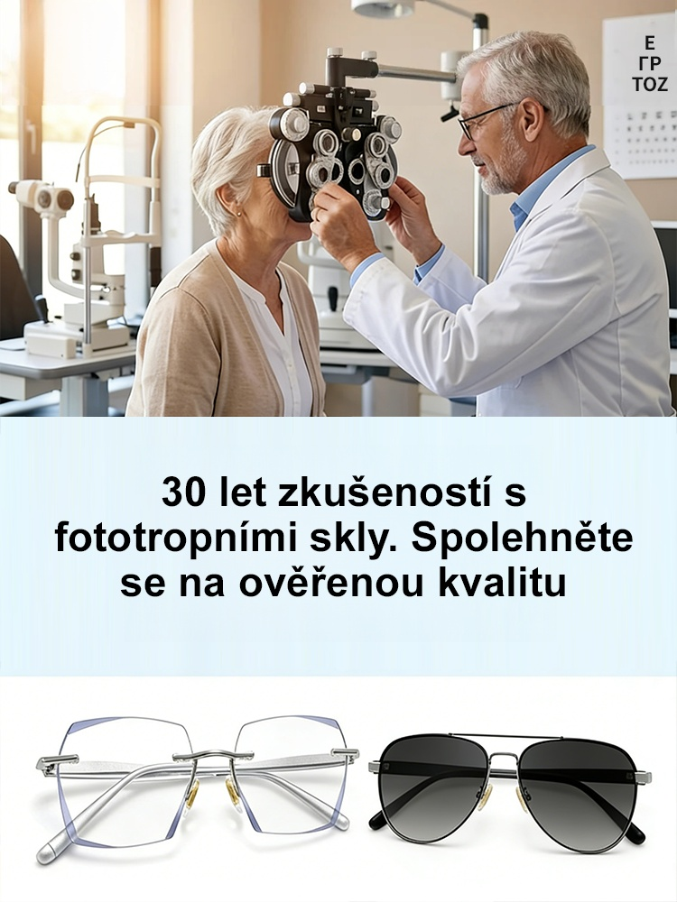 【Doporučeno očními lékaři v Praze】Automatické přizpůsobení dioptrií od 0 do 1000 