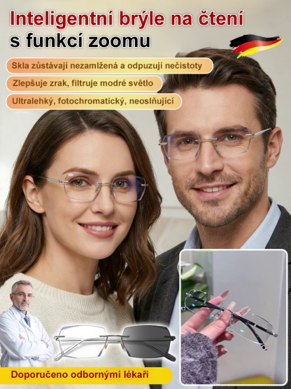 【Doporučeno očními lékaři v Praze】Automatické přizpůsobení dioptrií od 0 do 1000 