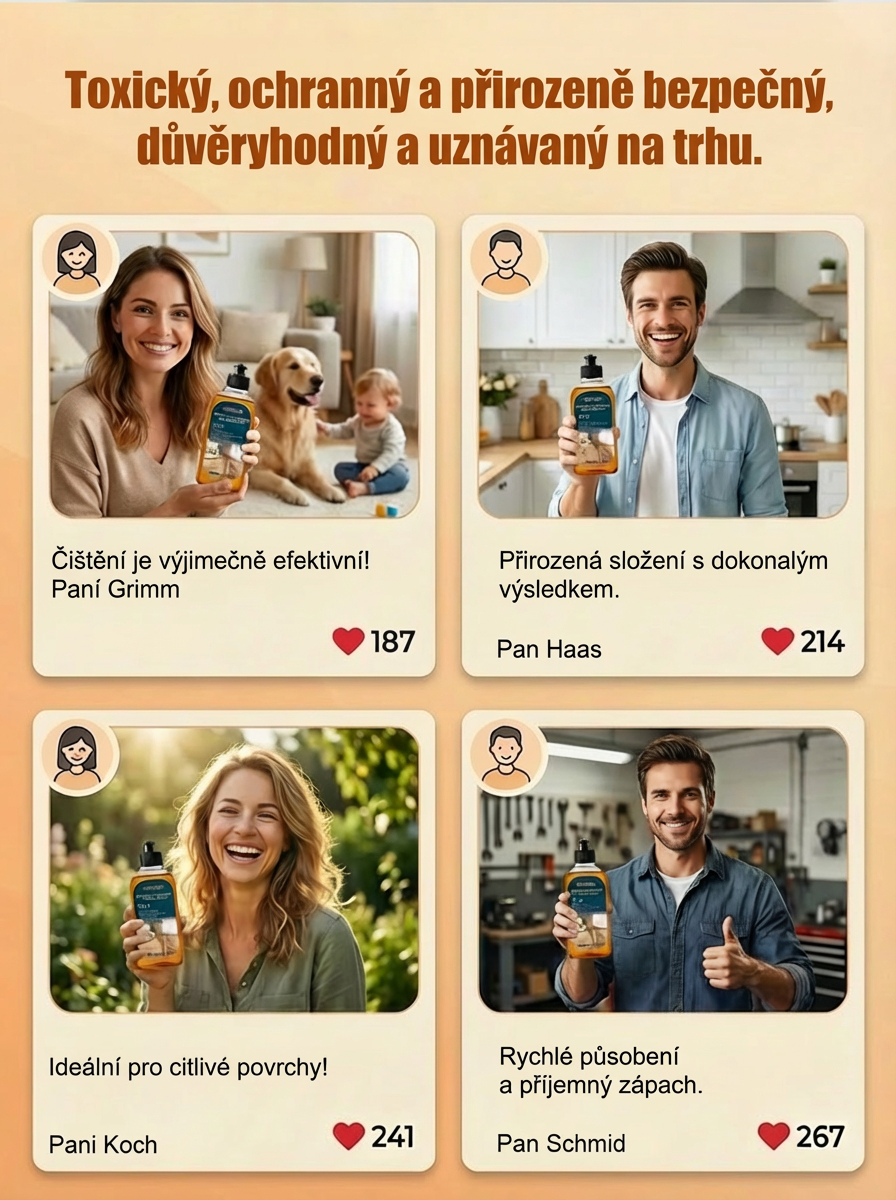 【Zářící až zářivý】Koncentrovaný přípravek na čištění podlah