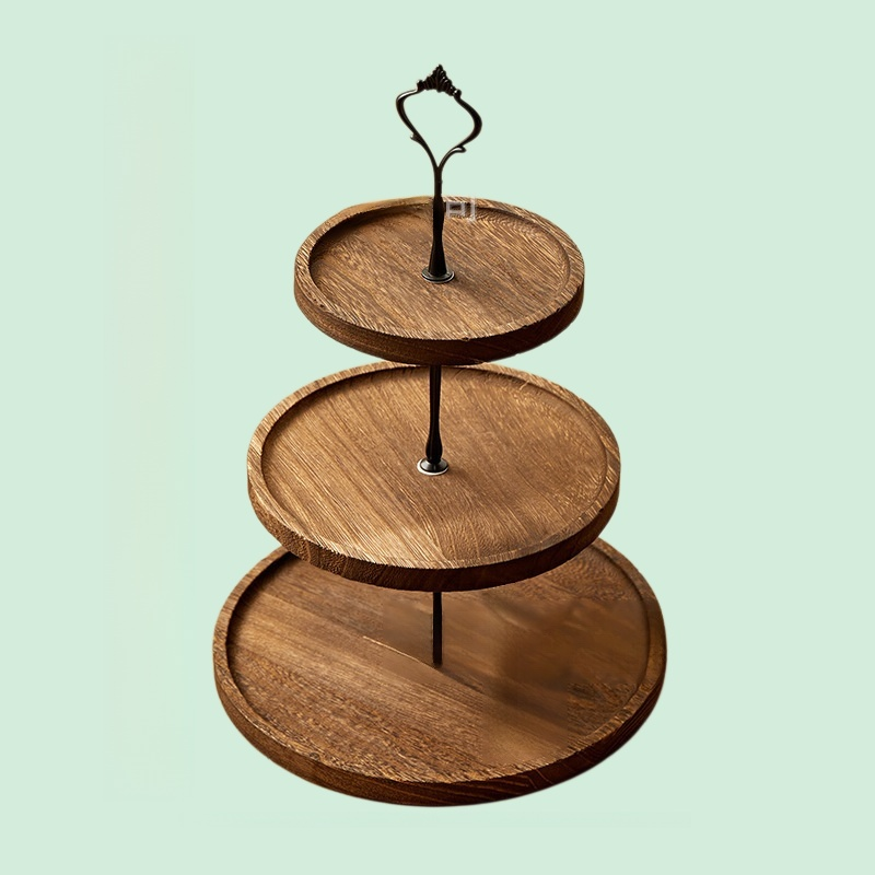 Úložné regály, regály na dezerty, dekorace na stůl