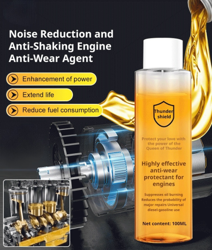 High-efficiency engine anti-wear agent protector