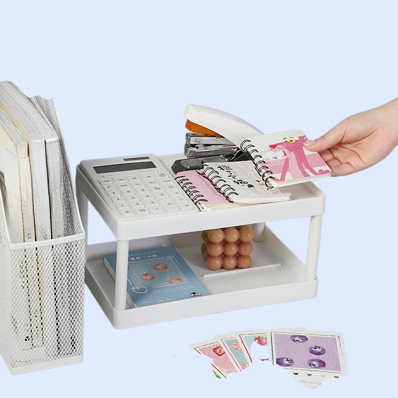 Office Desk Organizer Box for Stationery and Files 