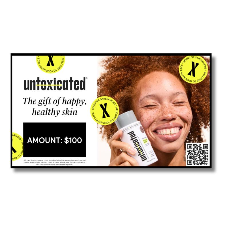 Untoxicated Gift Card