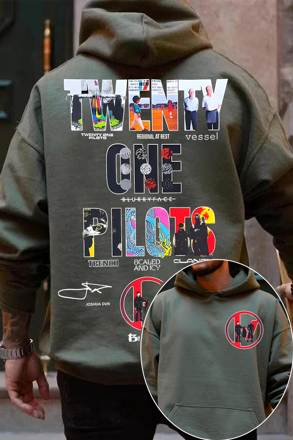 Twenty One Pilots Album Hoodie