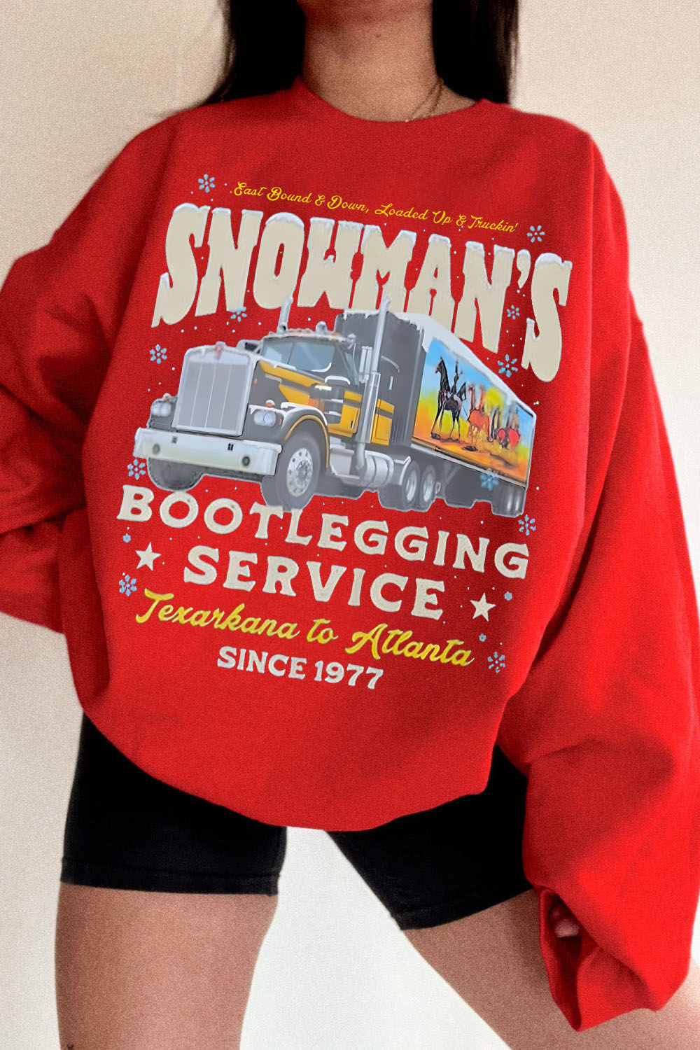 Christmas ❄🎄Smokey and the Bandit Sweatshirt For Women