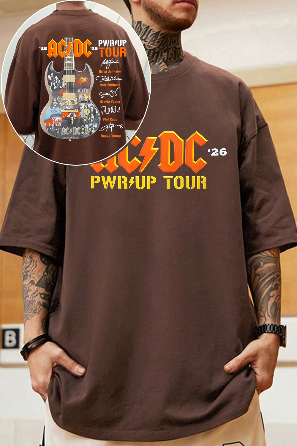 AC/DC 2026 Tour Tee