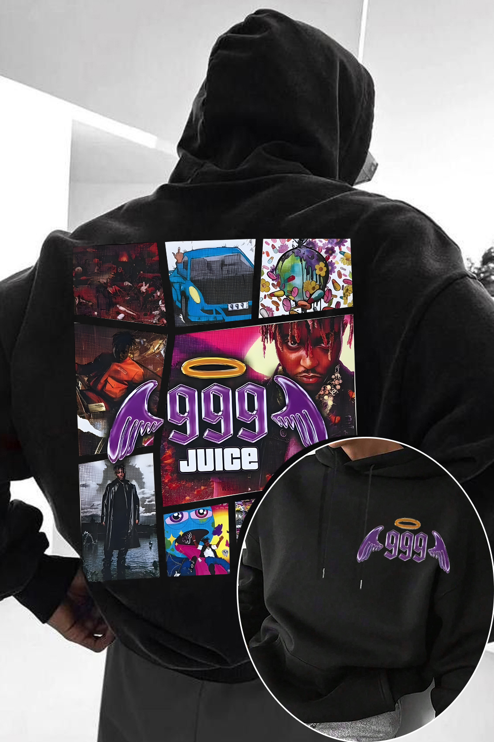 Juice WRLD 999 😱 Hoodie For Men