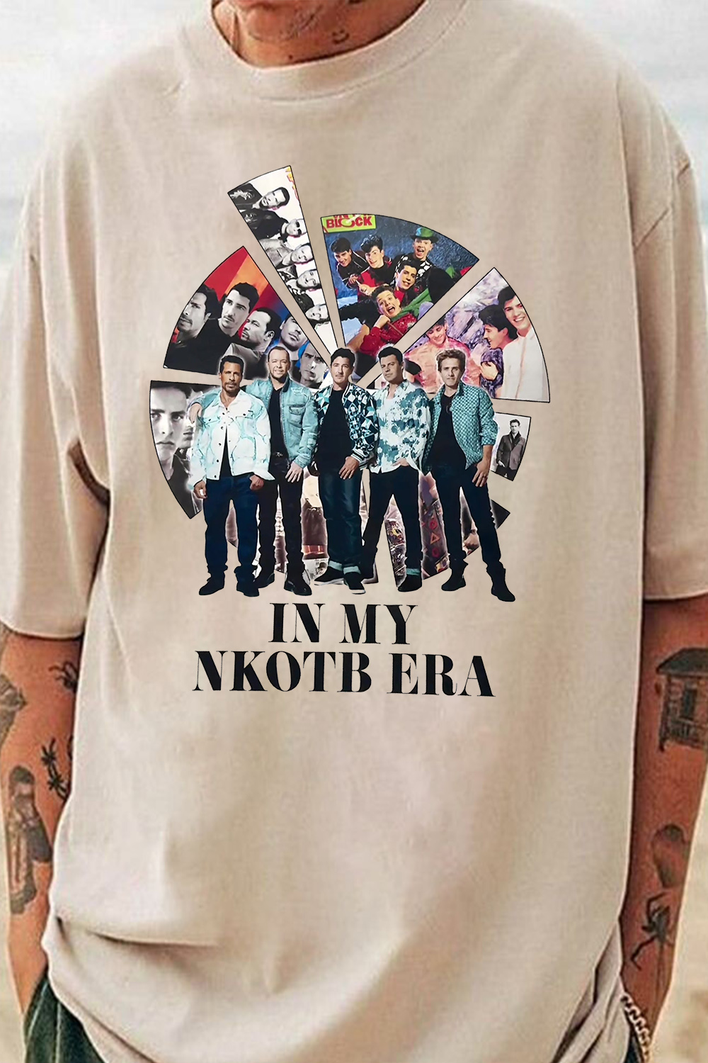 IN MY NKOTB ERA short-sleeved T-shirt