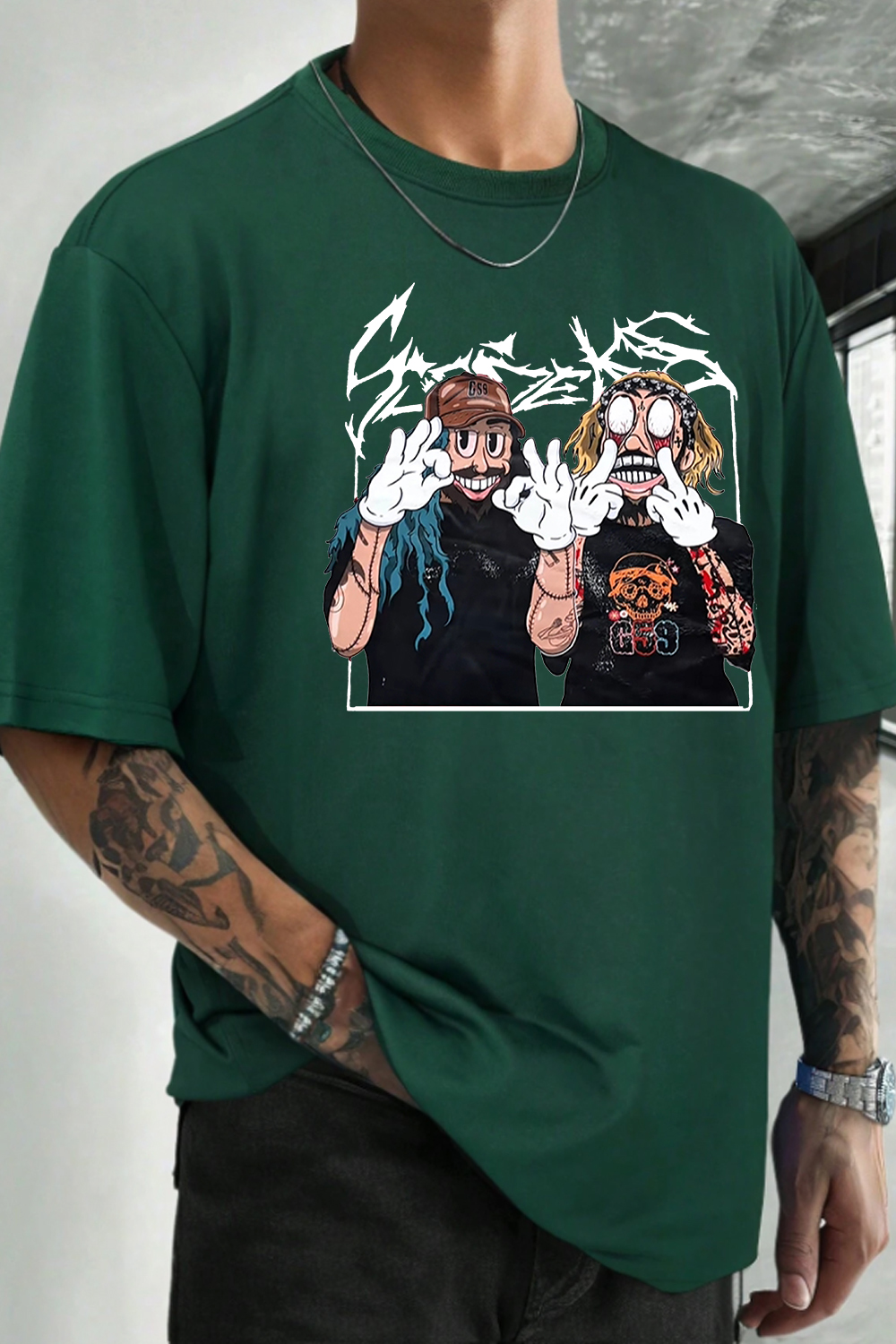 Greyday25 Print Short Sleeve T-Shirt